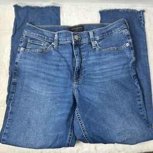 Banana Republic Mr Cigarettes Mid Rise Slim Jeans Size 8